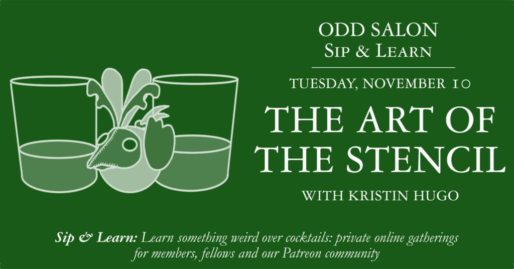 Odd Salon Sip & Learn: Art of the Stencil